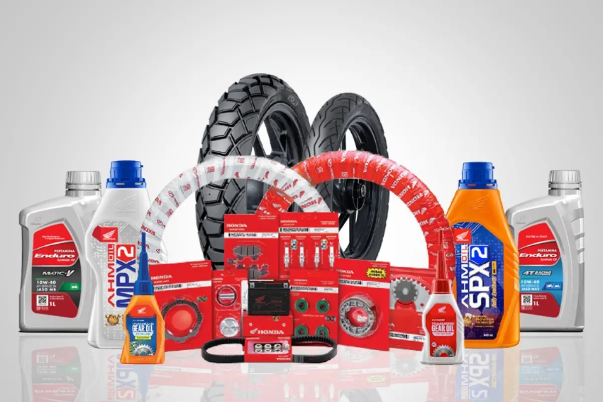 Motorbike spare parts export by Indo Products Hub – top supplier in Indonesia